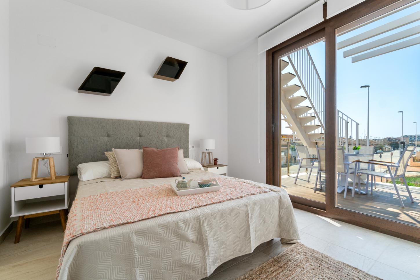 New Top Floor Apartments Close to Lo Pagan Beach