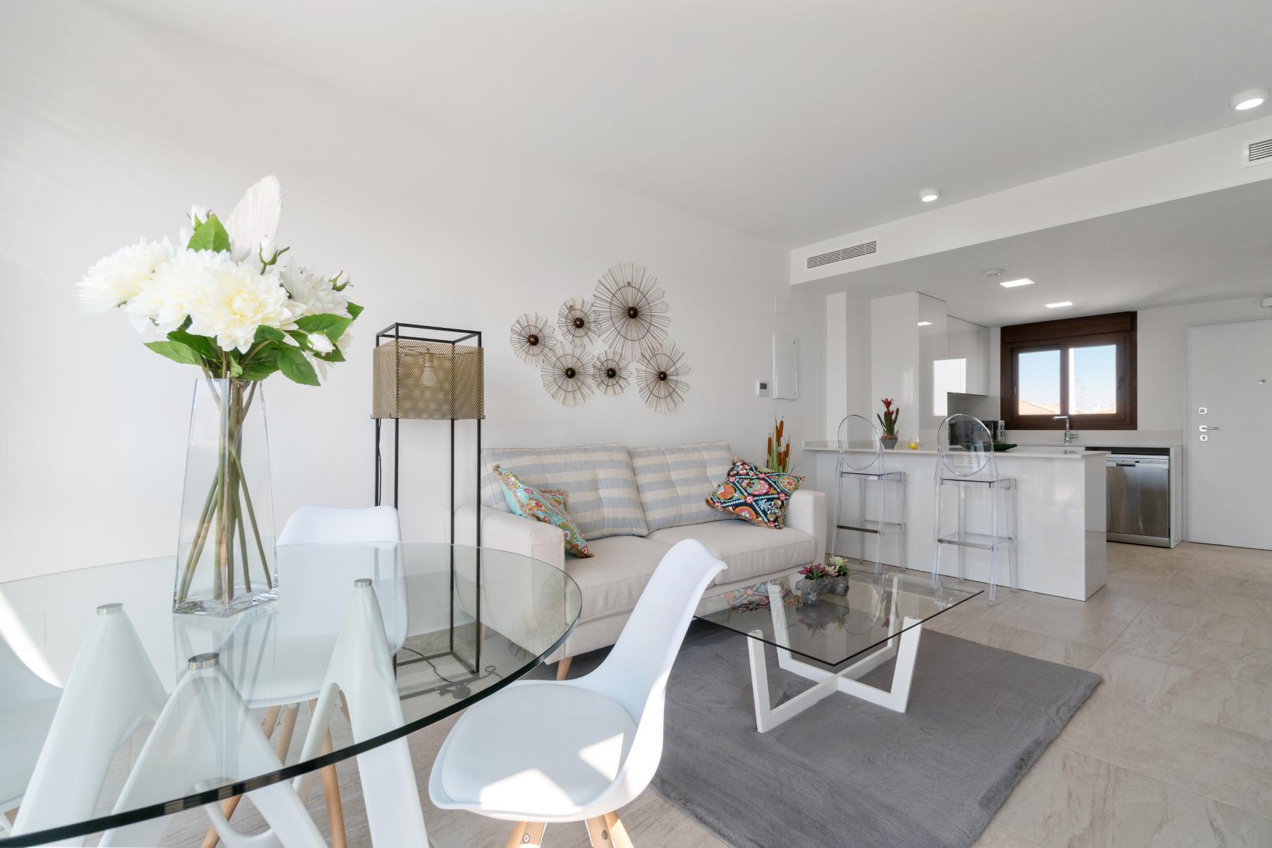 New Top Floor Apartments Close to Lo Pagan Beach