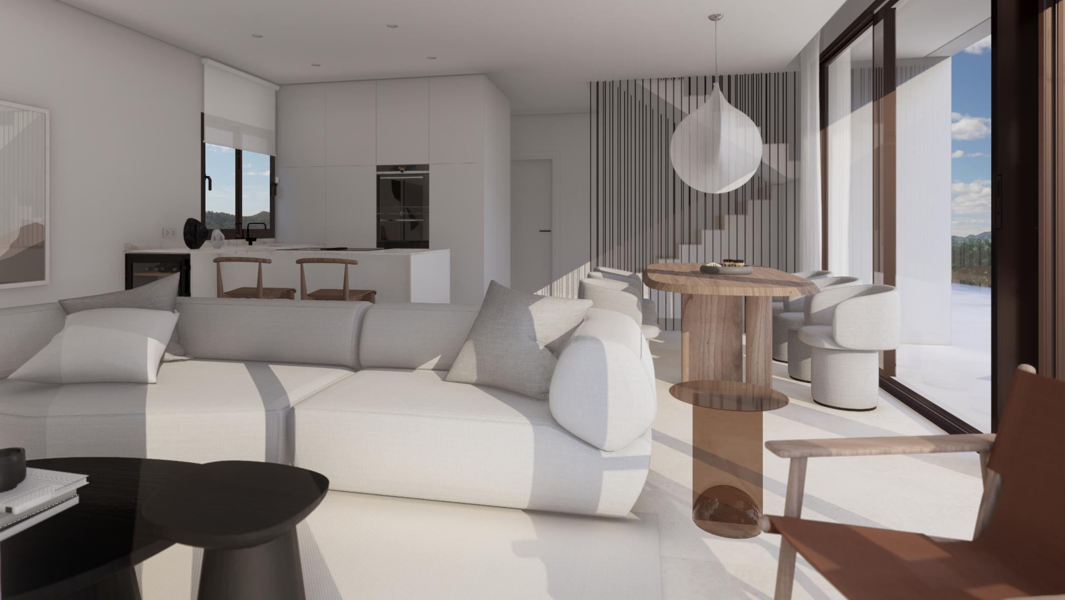 New Designer Villas in Finestrat near Golf