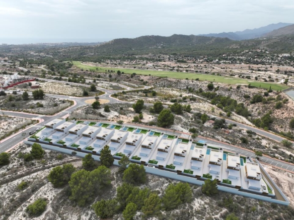 New Designer Villas in Finestrat near Golf