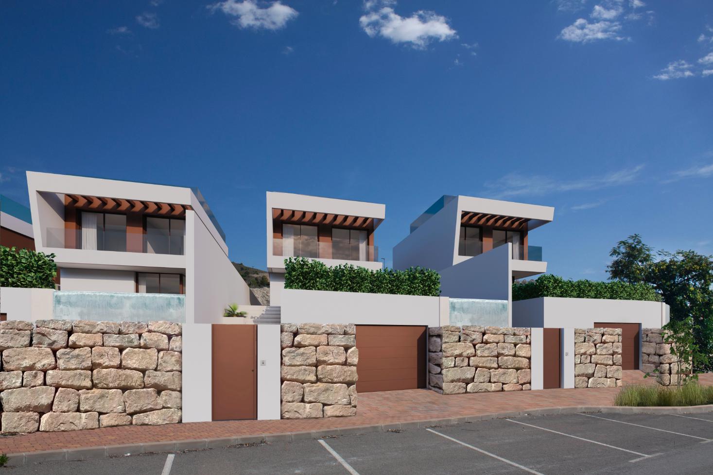 New Designer Villas in Finestrat near Golf