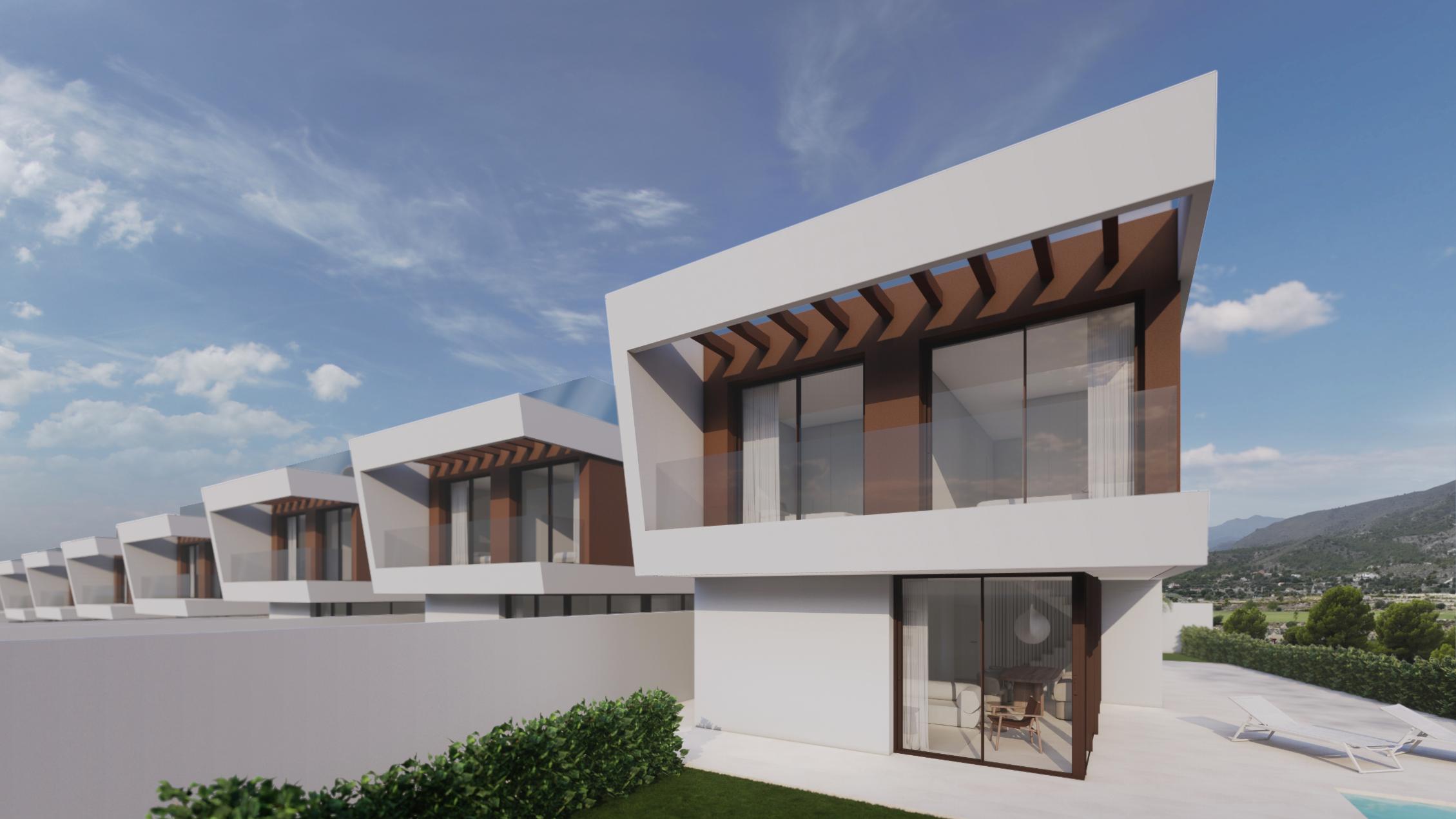 New Designer Villas in Finestrat near Golf