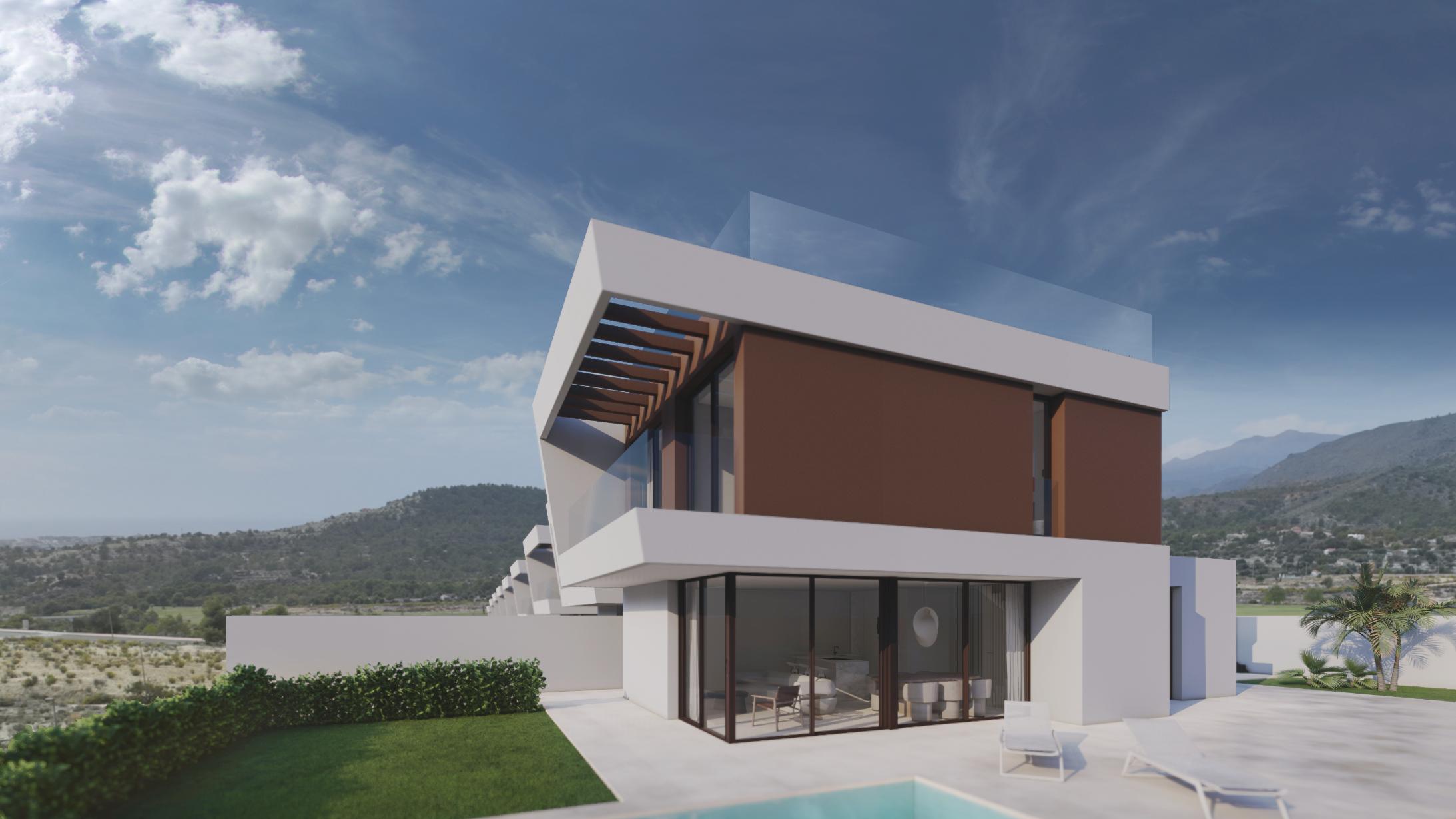 New Designer Villas in Finestrat near Golf