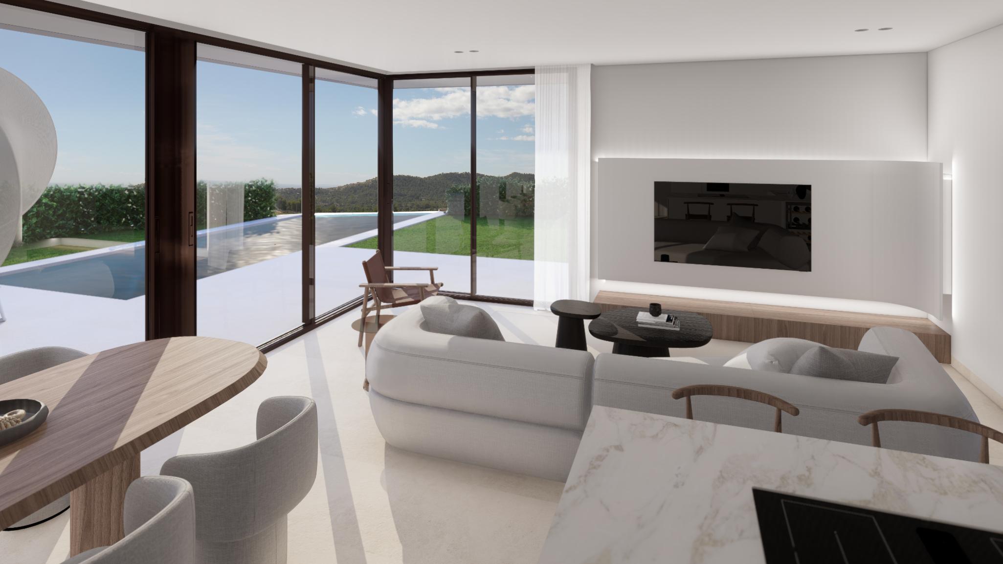 New Designer Villas in Finestrat near Golf