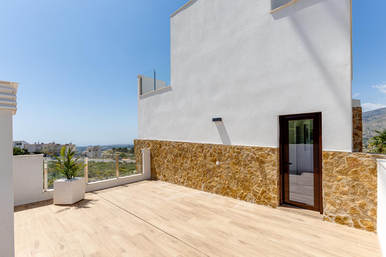 New Designer Villas In Finestrat Close To Golf