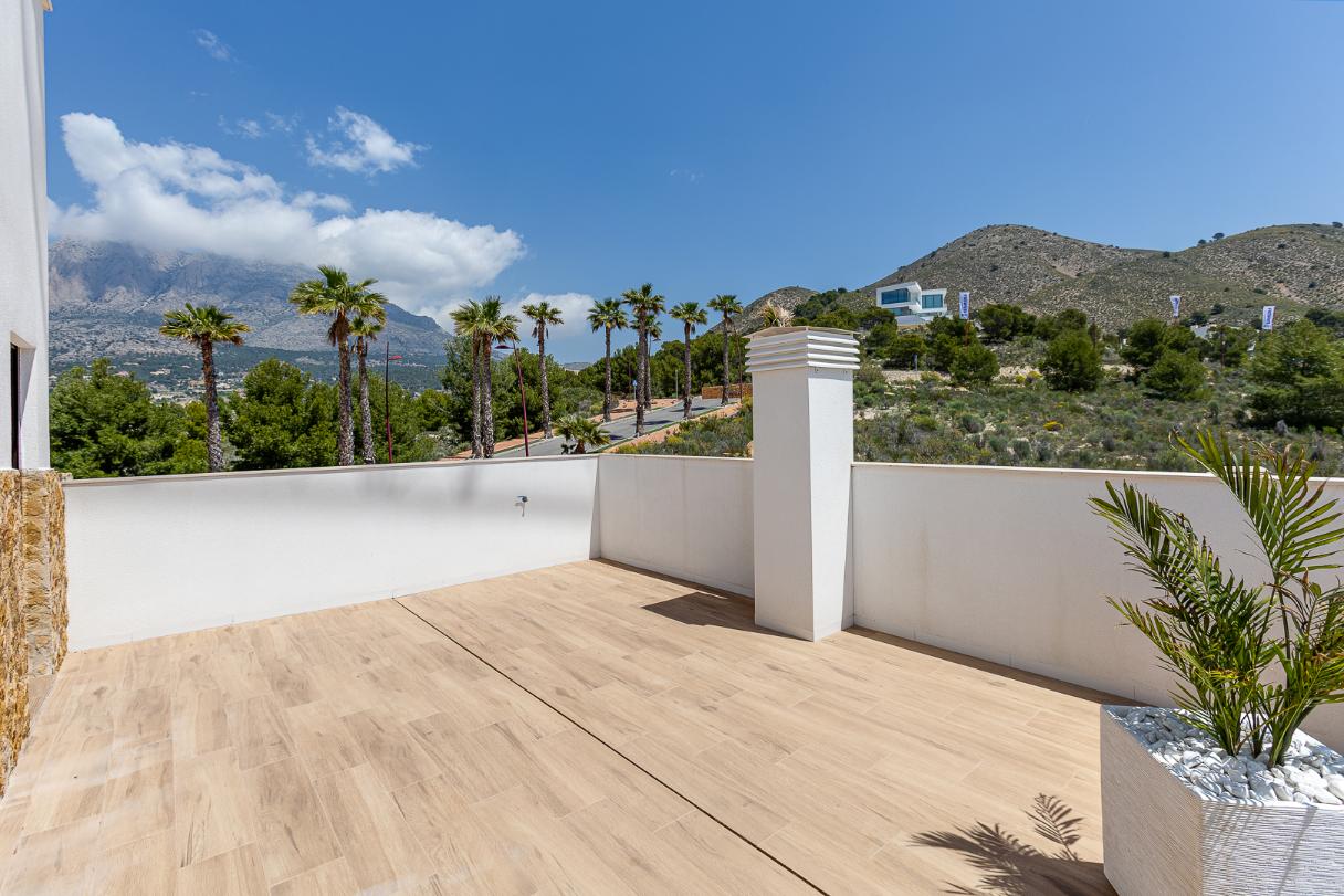 New Designer Villas In Finestrat Close To Golf