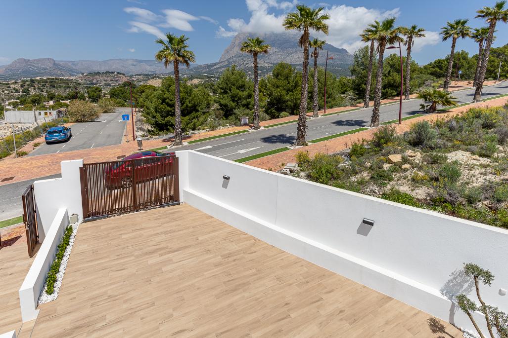 New Designer Villas In Finestrat Close To Golf