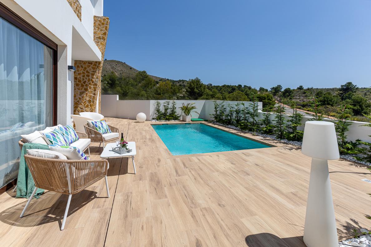 New Designer Villas In Finestrat Close To Golf