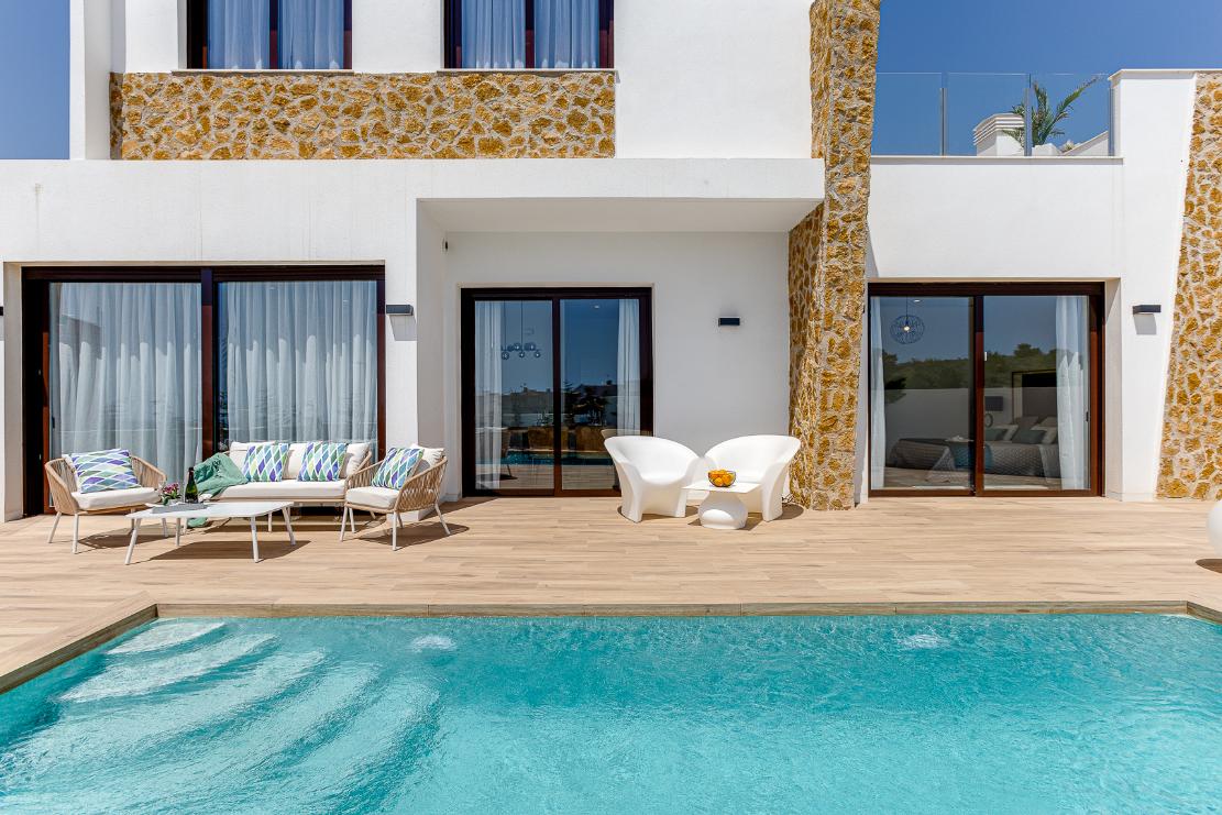New Designer Villas In Finestrat Close To Golf