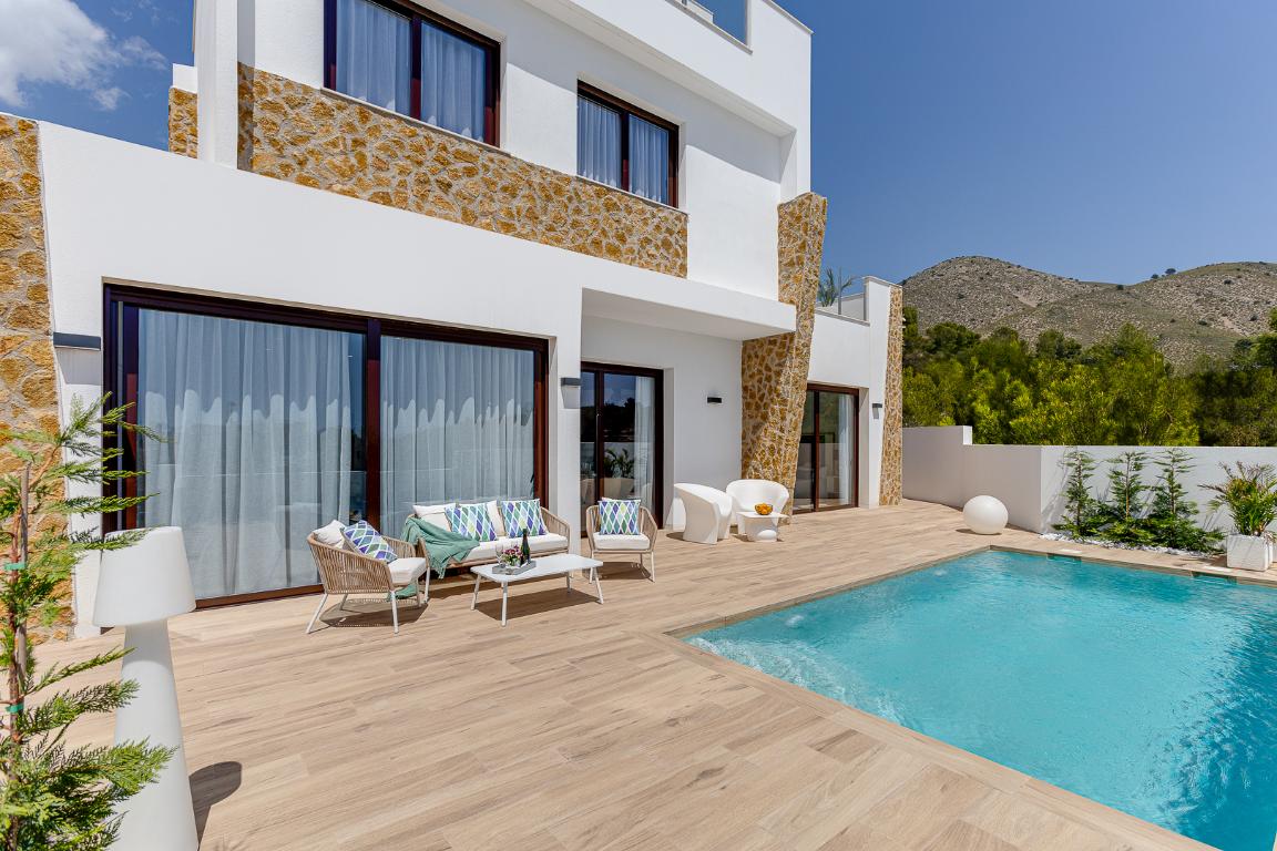 New Designer Villas In Finestrat Close To Golf