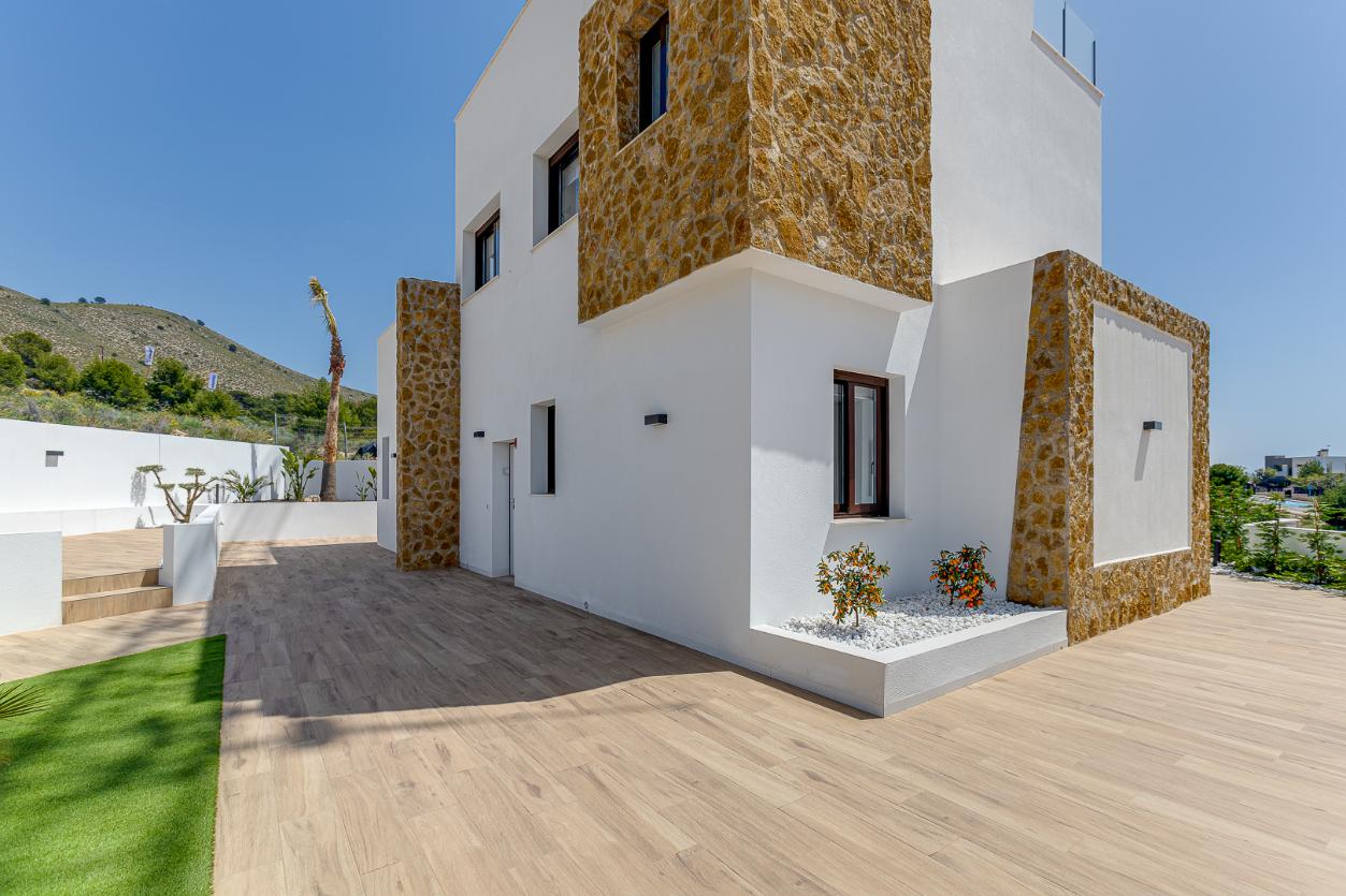 New Designer Villas In Finestrat Close To Golf
