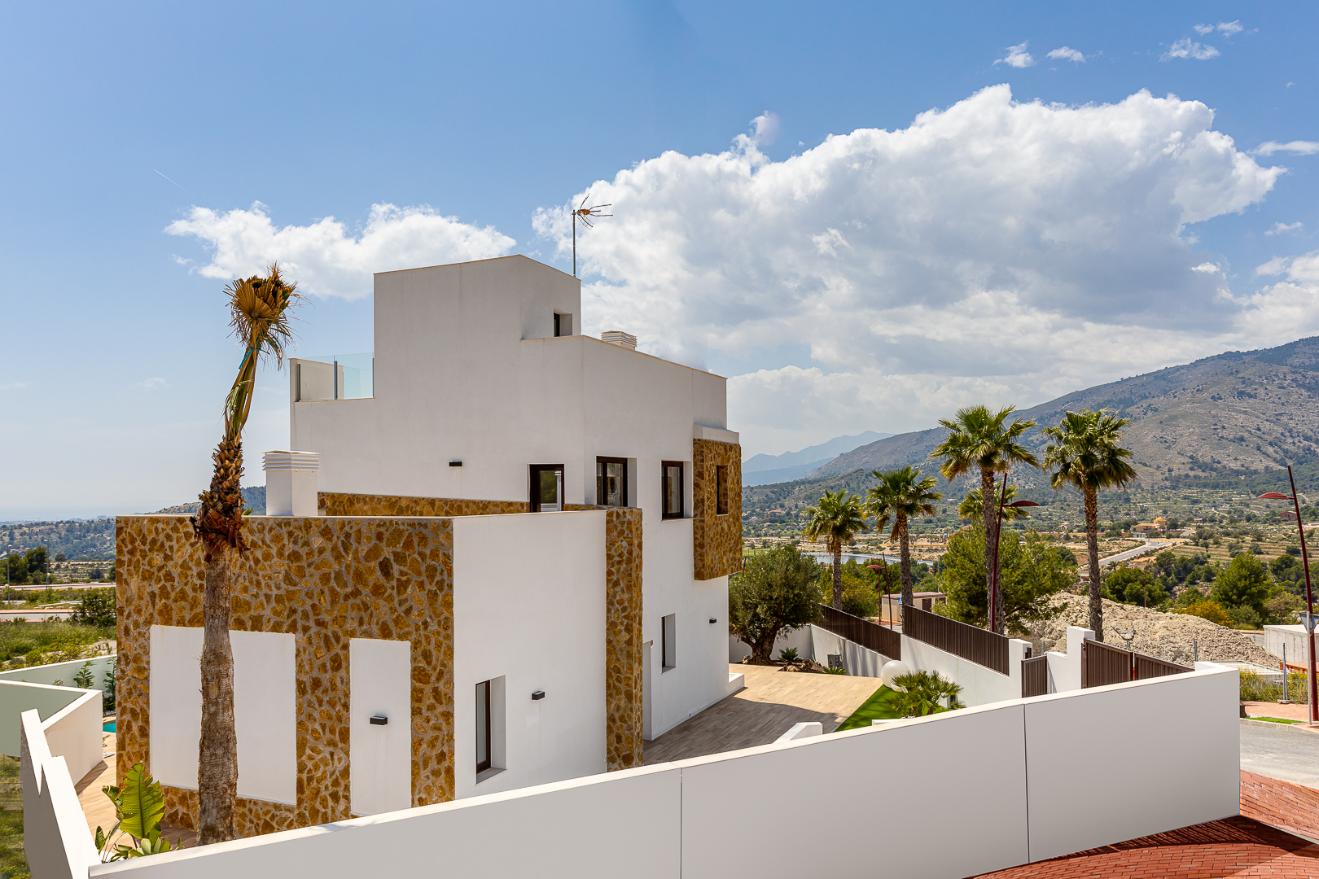 New Designer Villas In Finestrat Close To Golf