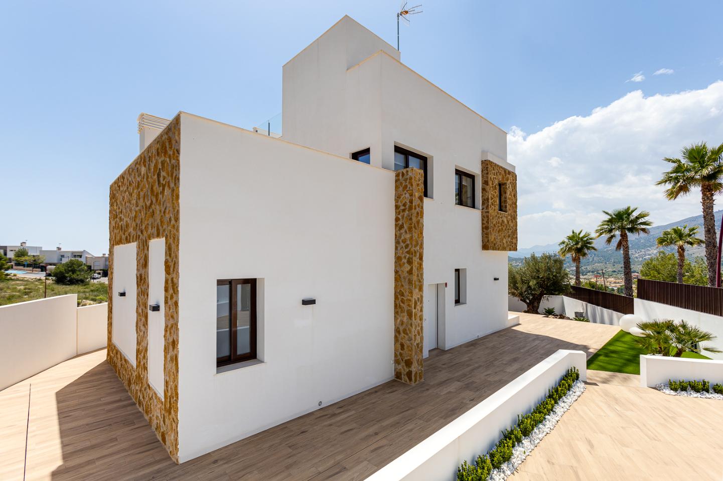 New Designer Villas In Finestrat Close To Golf