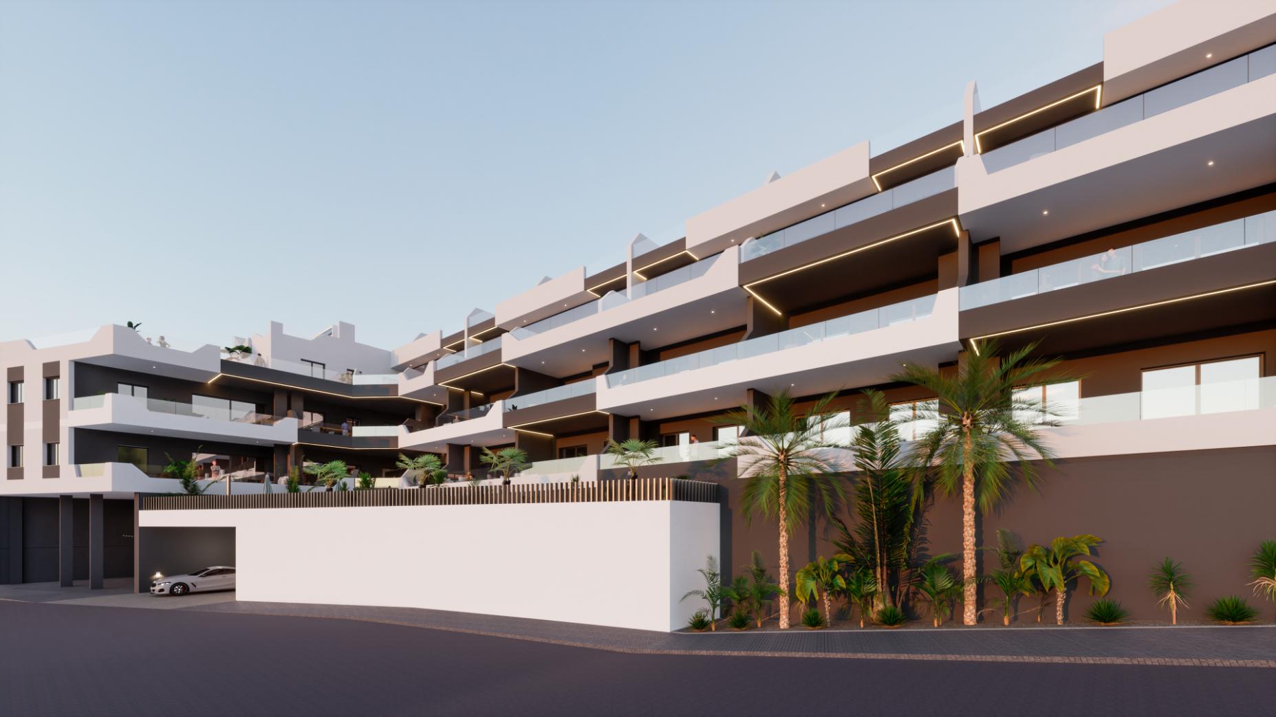 New Spacious Village Apartments In Benijofar