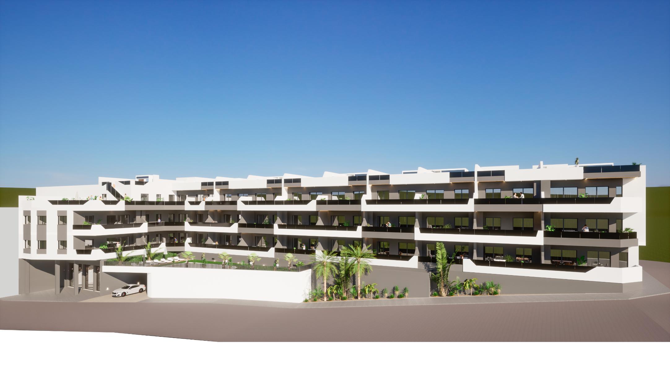 New Spacious Village Apartments In Benijofar