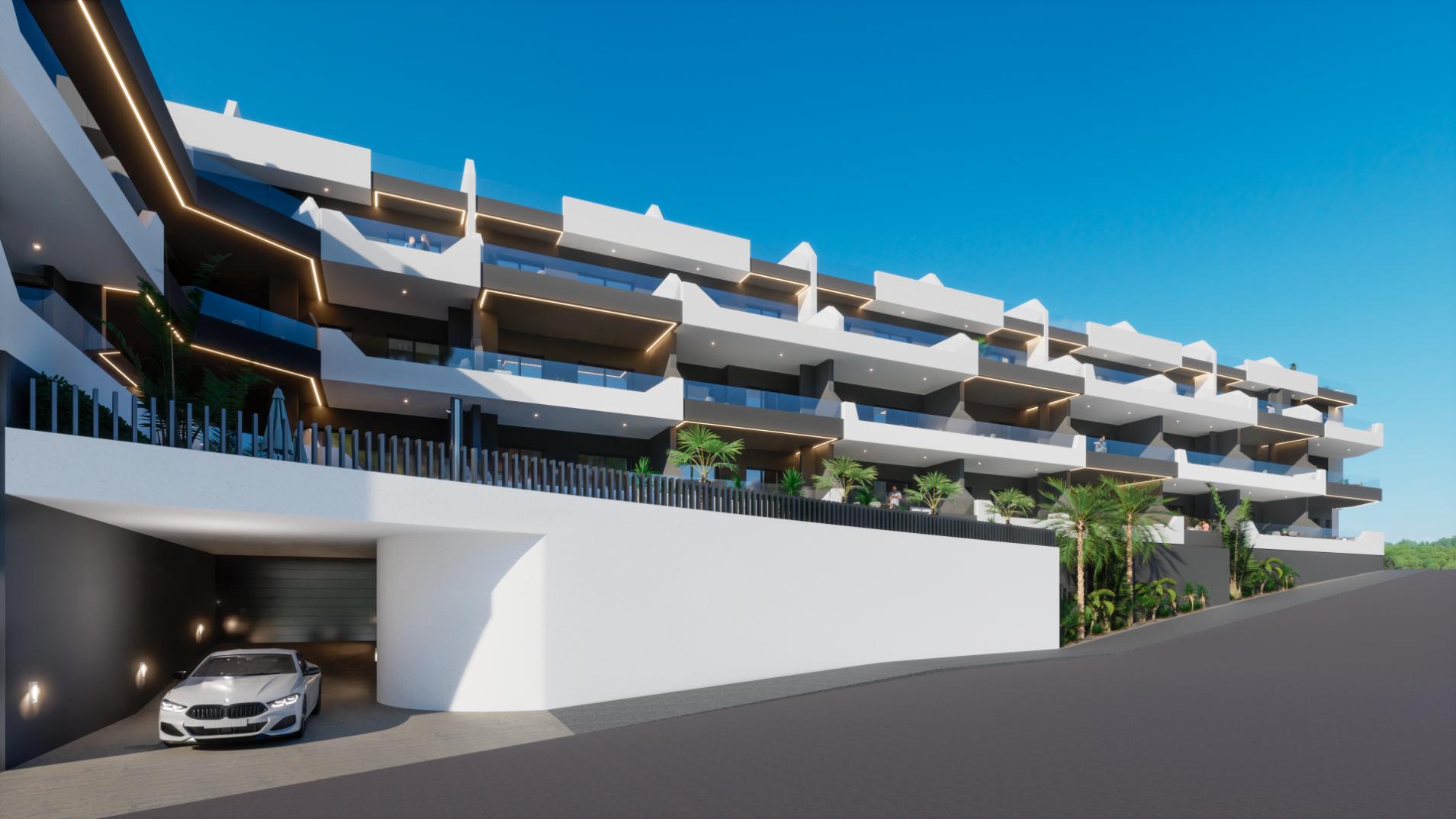 New Spacious Village Apartments In Benijofar