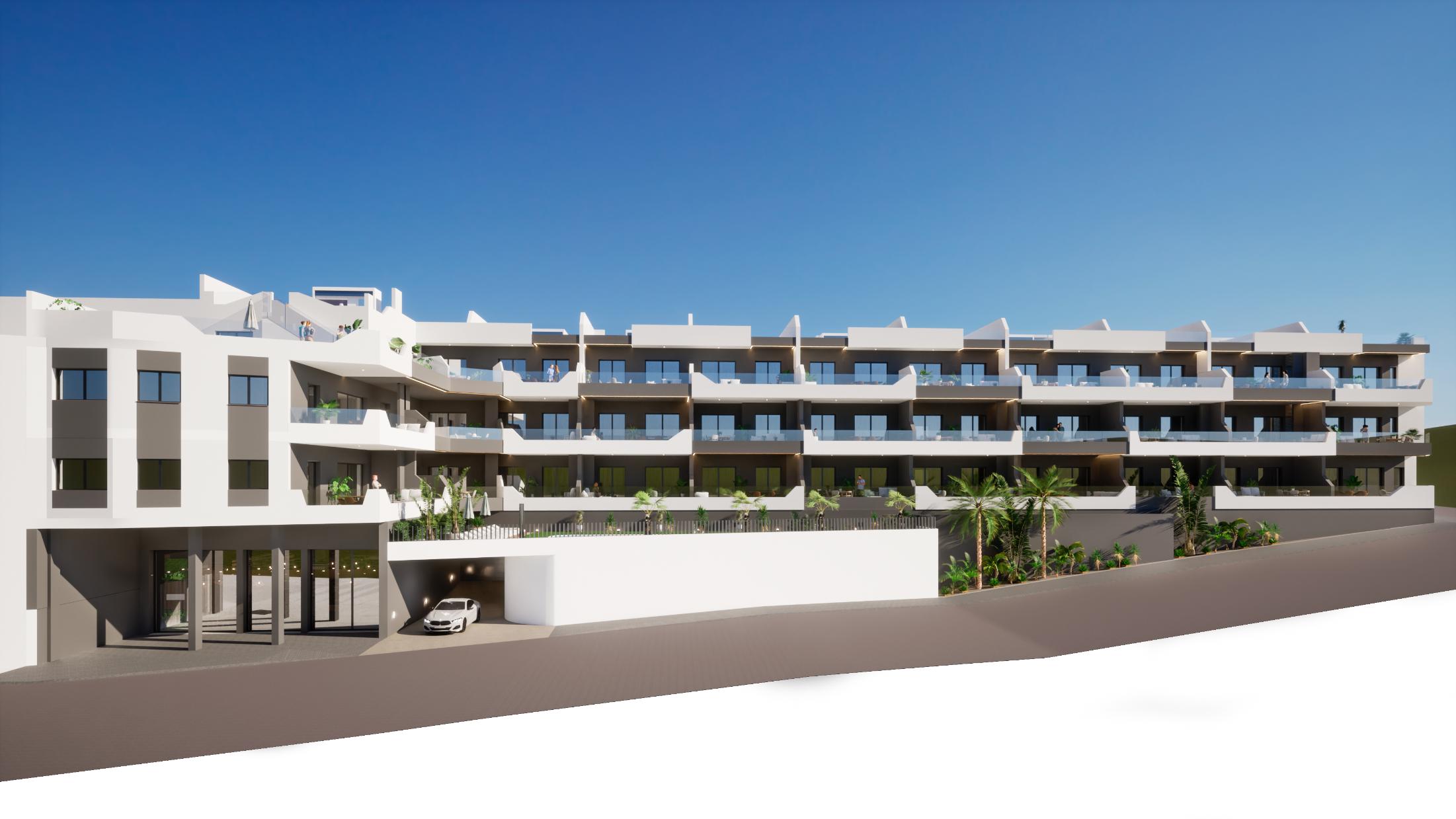 New Spacious Village Apartments In Benijofar