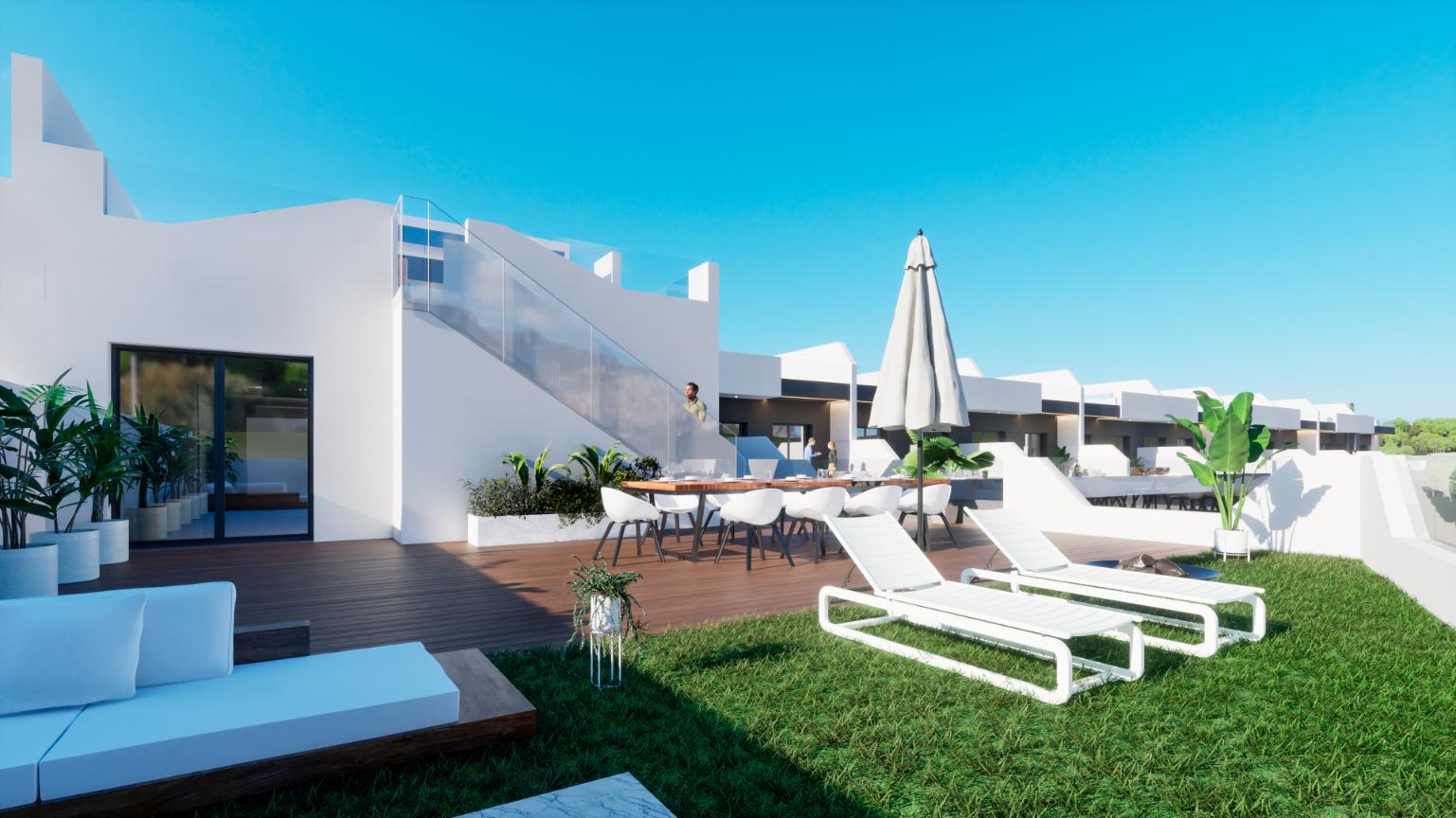 New Spacious Village Apartments In Benijofar