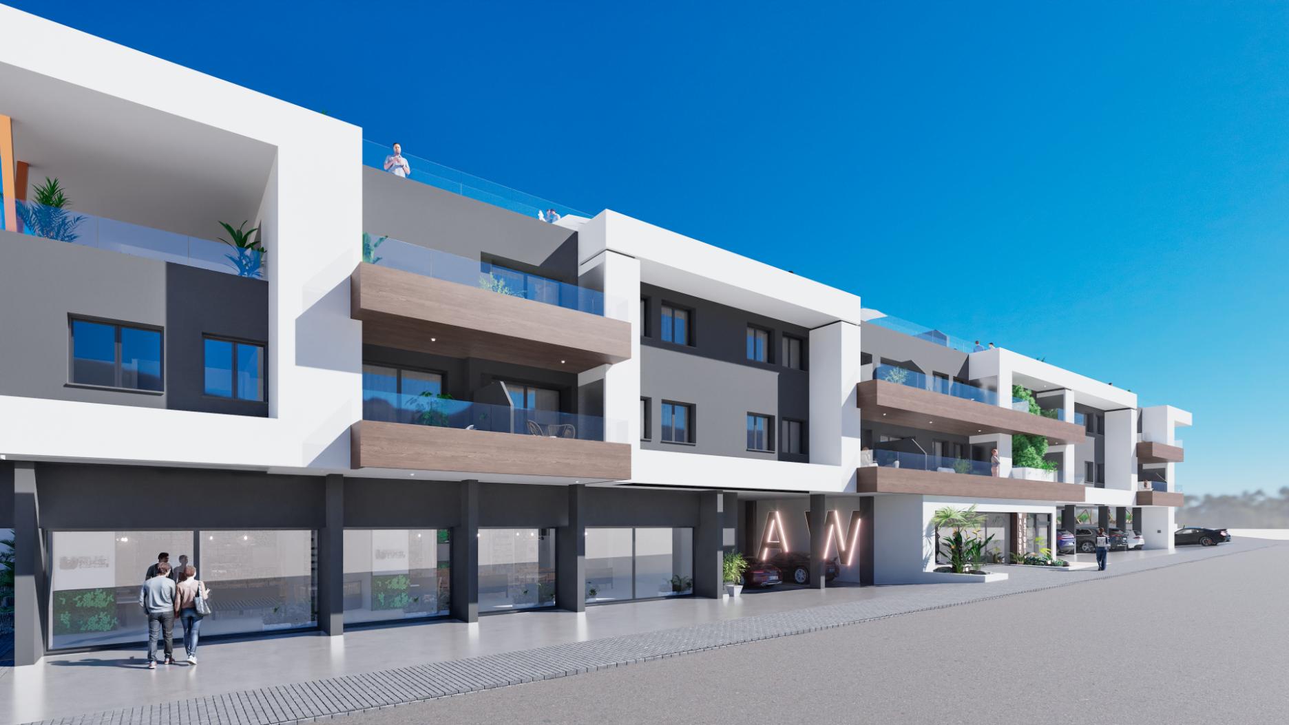24660 (2) New Build Apartments In Benijofar