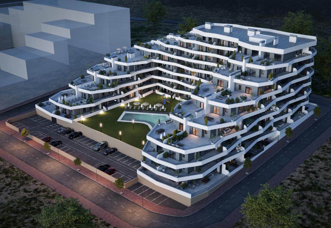 New Architectural Apartments In San Miguel With Large Terrace
