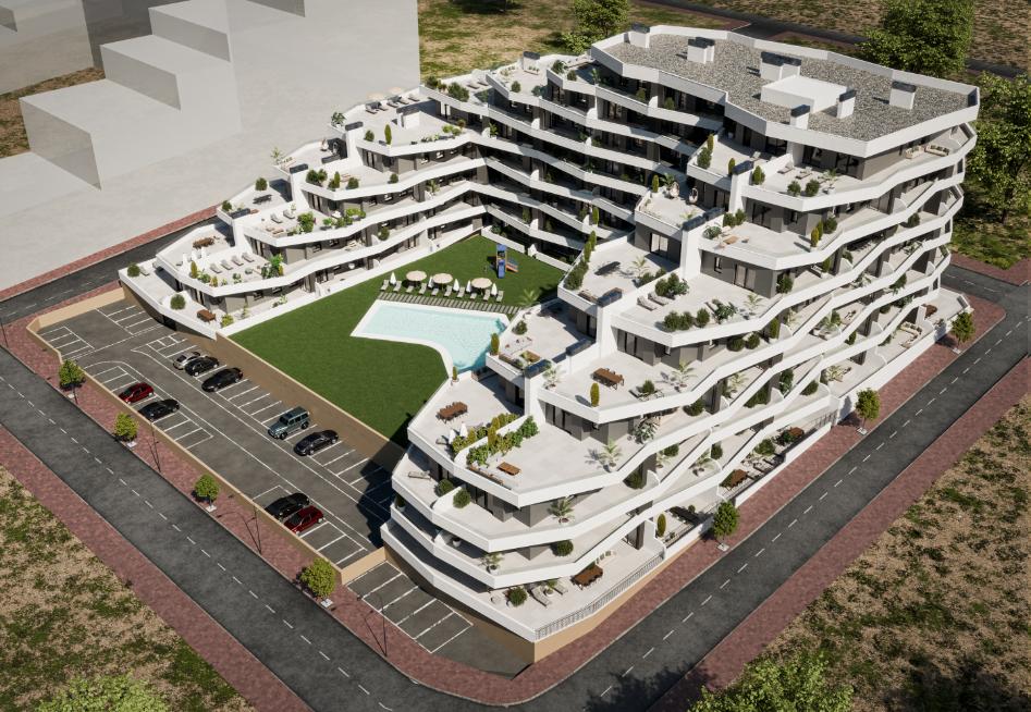 New Architectural Apartments In San Miguel With Large Terrace