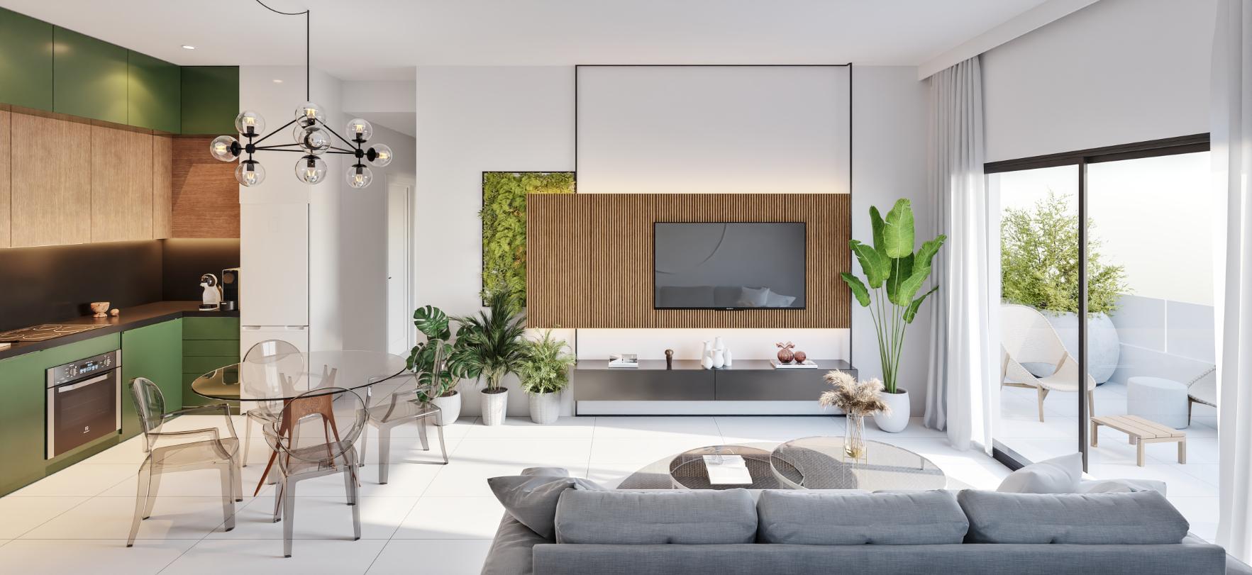 New Architectural Apartments In San Miguel With Large Terrace