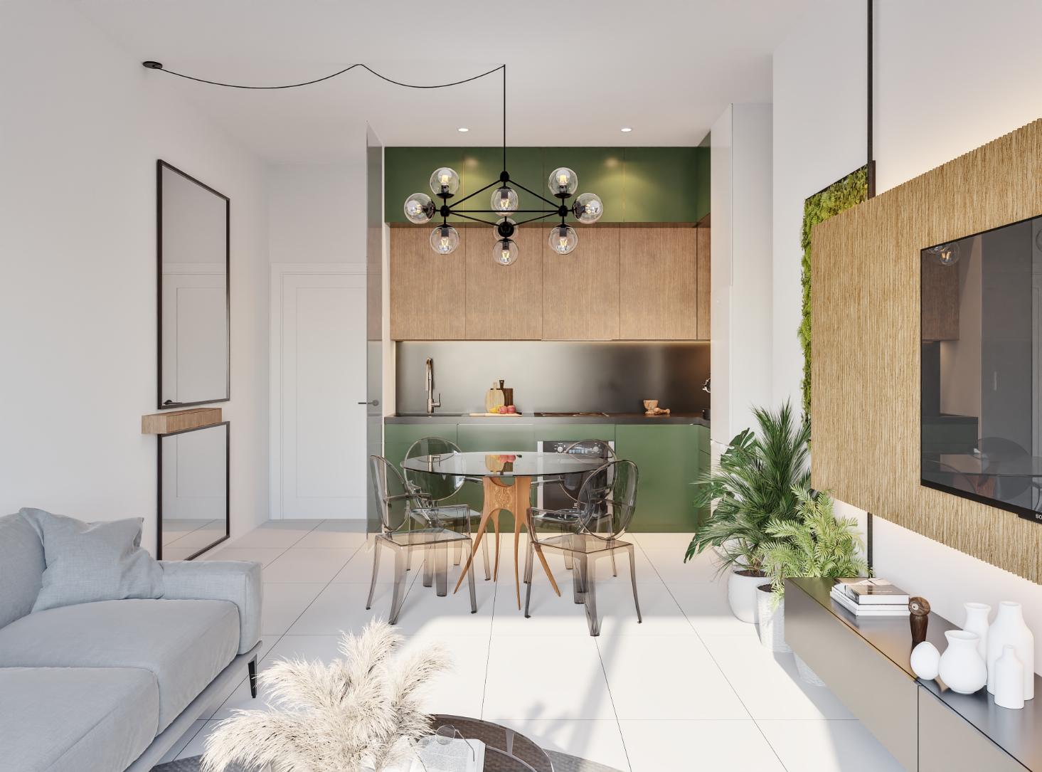 New Architectural Apartments In San Miguel With Large Terrace