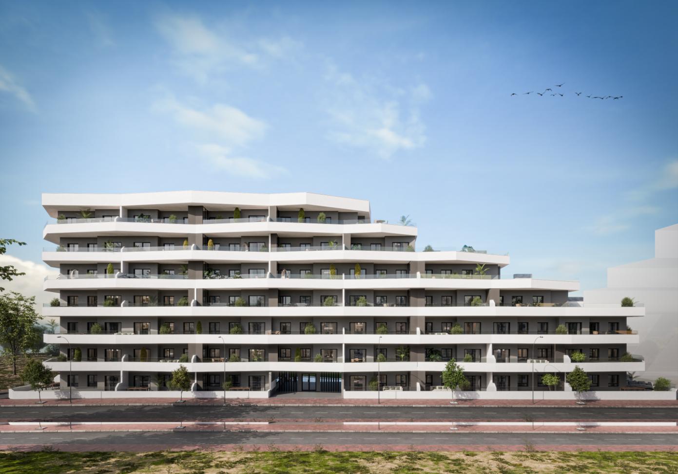 New Architectural Apartments In San Miguel With Large Terrace