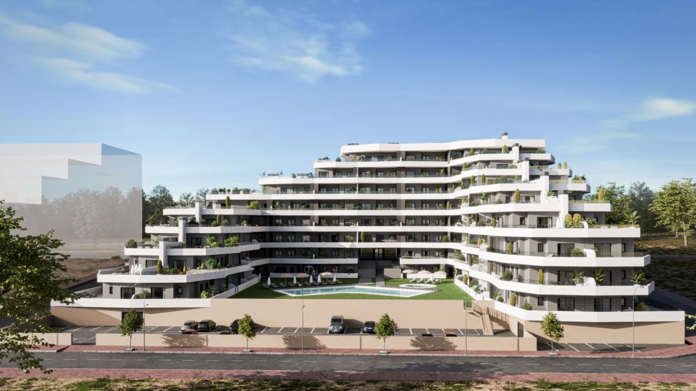 New Architectural Apartments In San Miguel With Large Terrace