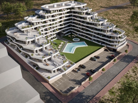 New Architectural Apartments In San Miguel With Large Terrace