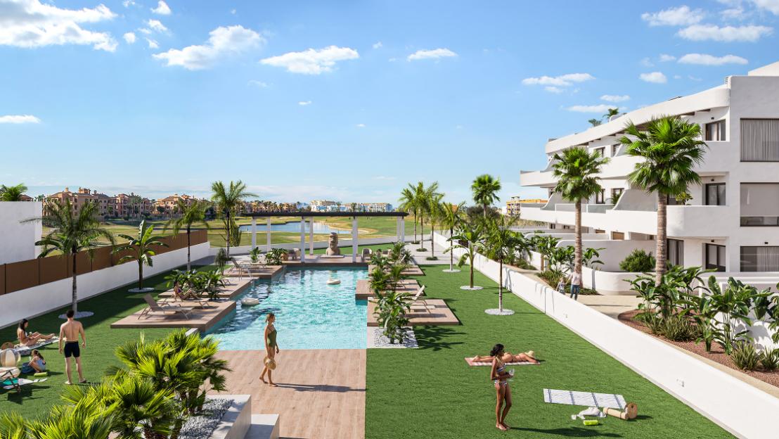 25337 (51) New Apartments Front line Golf